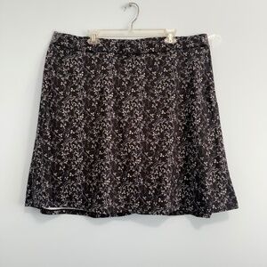 Beroy Women’s Plus Floral Skorts Skirts Knee Length Size‎ 2XL